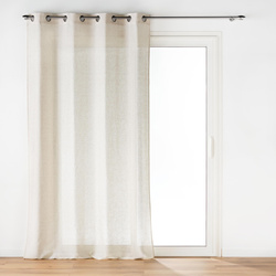 Perdea cu efect de in, PAULINE, 140 x 240 cm