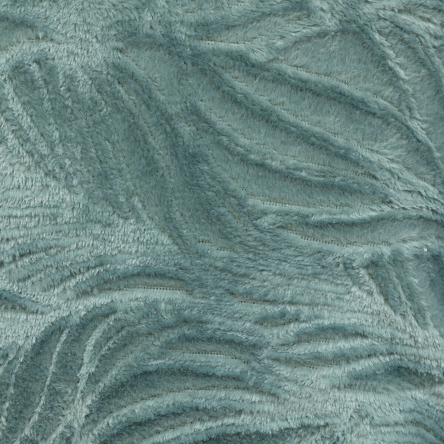 Pernă flanelată periată Ryo albastră 40 x 40 cm