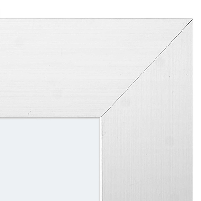 Oglindă de perete în ramă de lemn, 38 x 48 cm