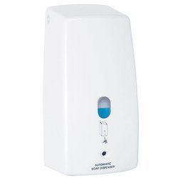 Dispenser de săpun fără contact TREVISO cu infraroșu - 650 ml, WENKO, alb
