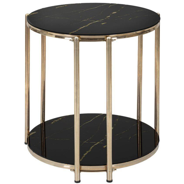 Masuta de cafea cu imitatie de marmura, 45 x 46 cm