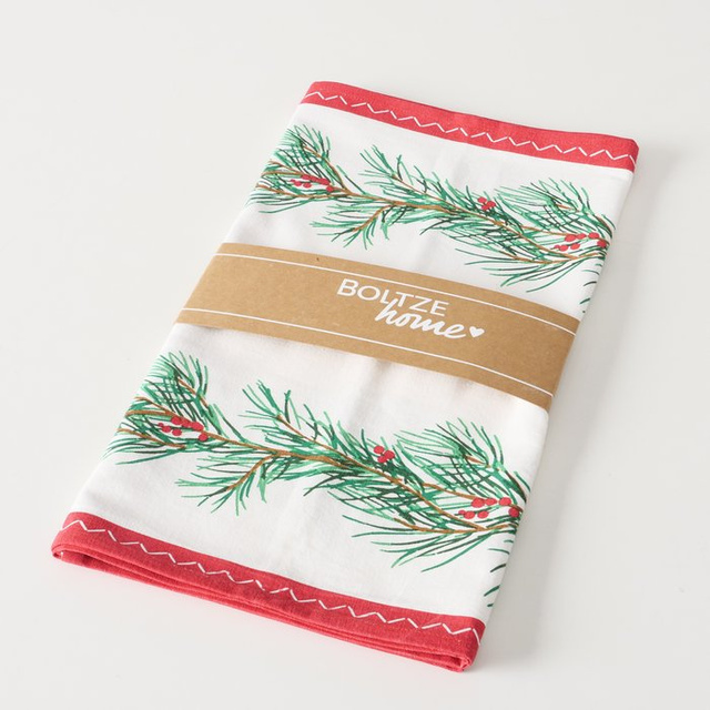 Culoar de masă festiv din bumbac CHARLENE, 140 cm