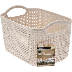 Coș de organizare din plastic, 24 x 16 x 14 cm