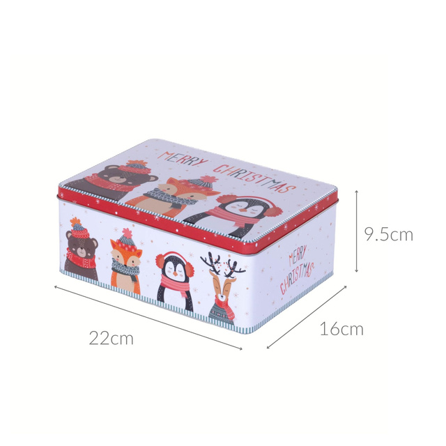 Cutie biscuiti, tabla, 22 x 16,2 x 9,1 cm