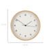 Ceas de perete din placaj, Ø 31 cm