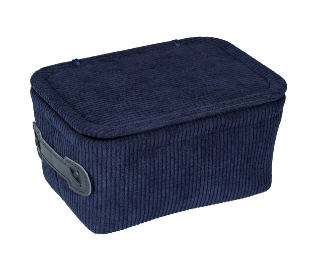 Cos de baie ANELA cu capac, 14 x 19 cm, WENKO