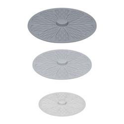 Set 3 capace din silicon pentru oale, diferite marimi