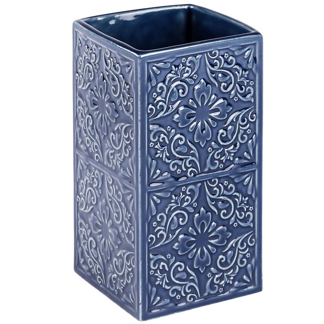 Recipient pentru periuțe de dinți CORDOBA DARK BLUE, WENKO, albastru
