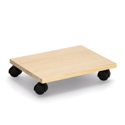 Carucior pentru cutie, lemn de pin