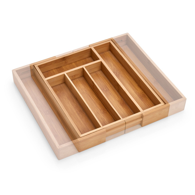 Container extensibil pentru tacâmuri, inserție pentru sertar, 29 - 40 x 33 x 5 cm, ZELLER