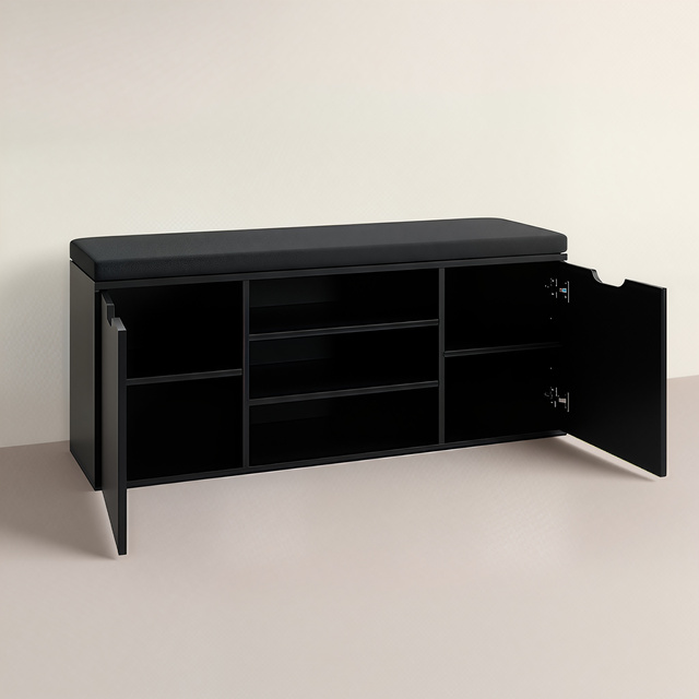 Dulap pentru pantofi cu loc de șezut PORTA, 103 x 30 x 46 cm