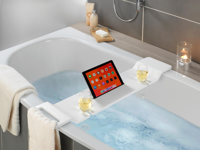 Raft pentru baie pentru cadă MATERA, alb, Wenko