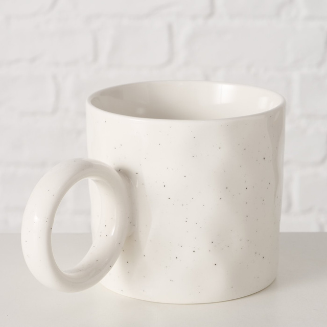 Cana GOOD LUCK cu maner rotund, 360 ml