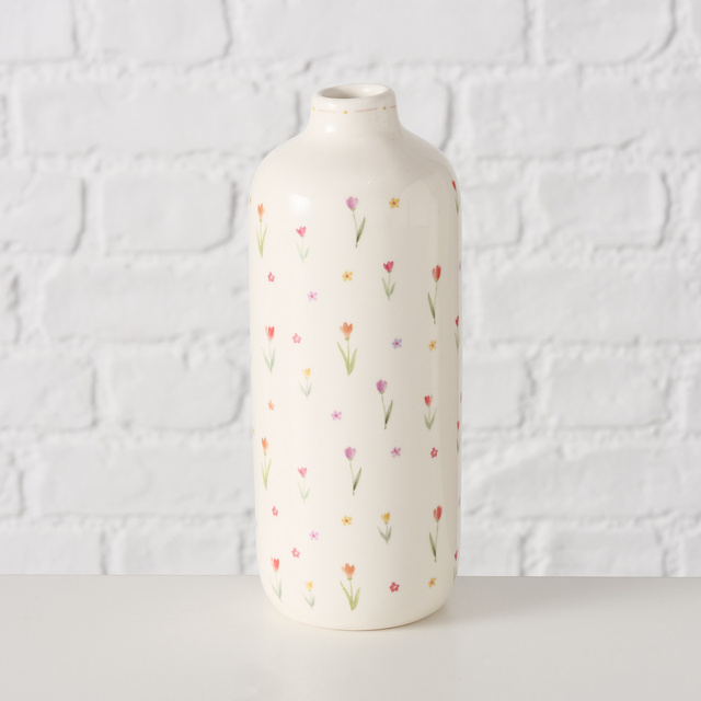 Vaza pentru o floare Blumi, model floral, Ø 7 cm