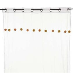 Perdea pentru copii cu ciucuri, 140 x 240 cm