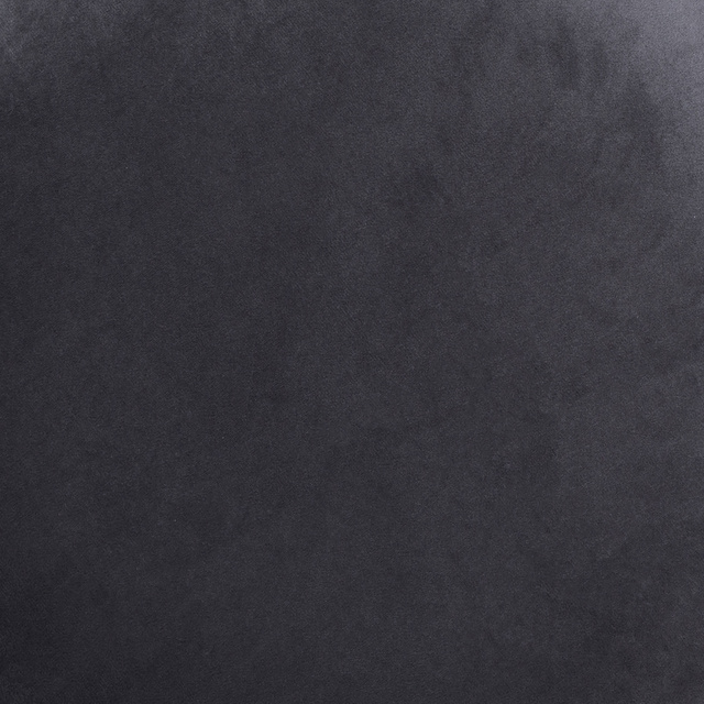 Puf de catifea SINA, Ø 40 cm, antracit