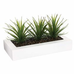 Set 3 plante artificiale aloe vera, 31 cm