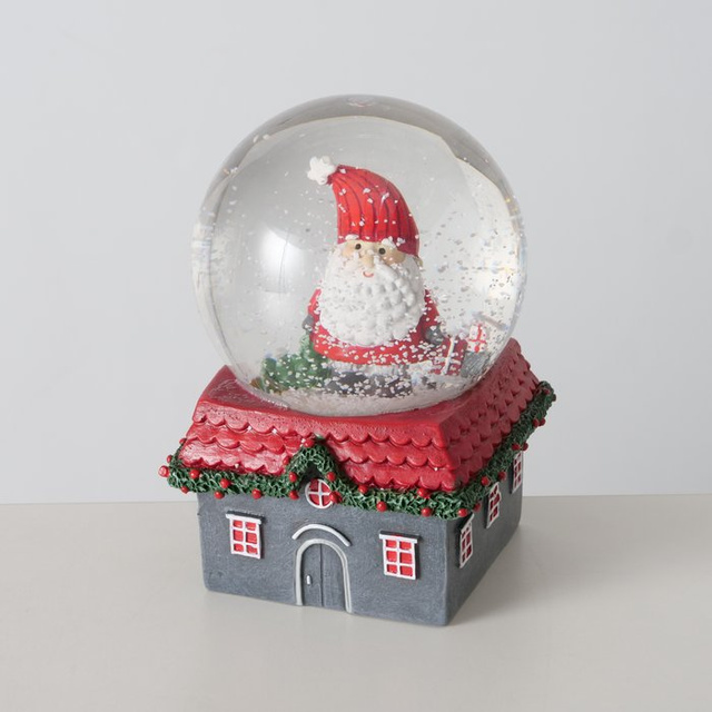 Glob de zăpadă cu căsuța MONTI, Ø10 cm
