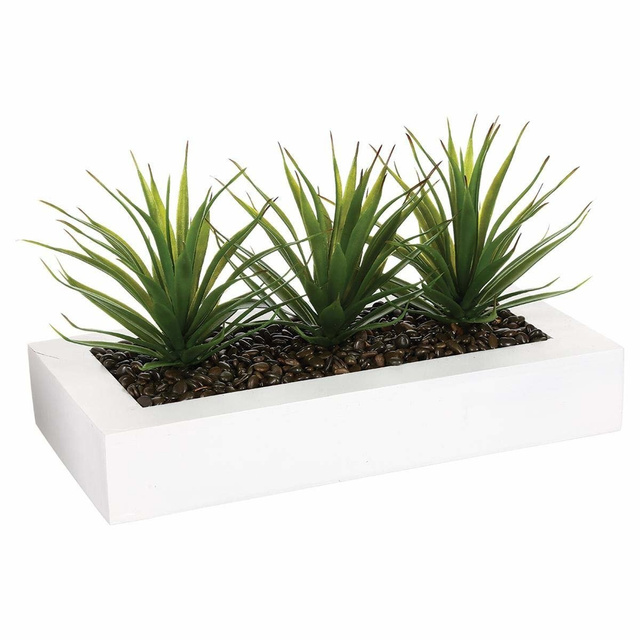 Set 3 plante artificiale aloe vera, 31 cm