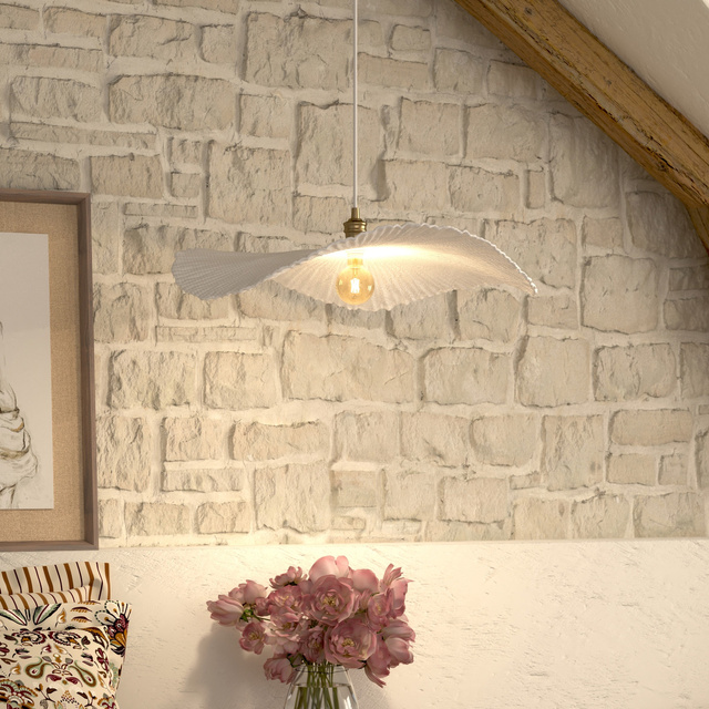 Lampă de tavan TEHANI petală, Ø 57 cm