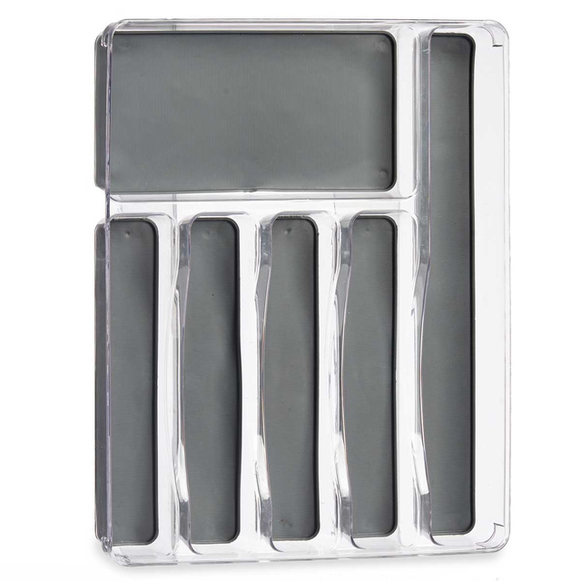 Organizator pentru sertar pentru tacâmuri, baza antiderapanta