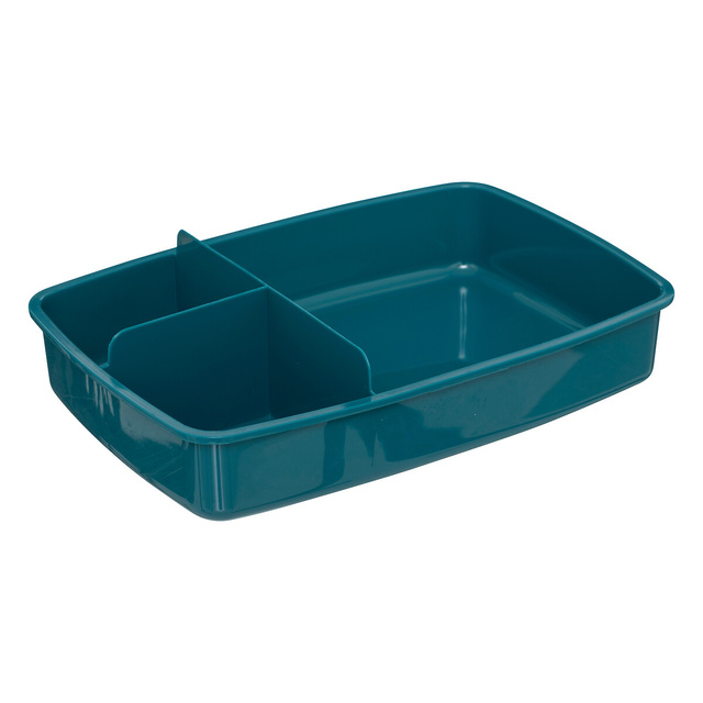 Cutie pentru prânz cu tacâmuri PP 1,2L Neo -albastru