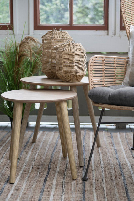 Măsuță auxiliară TEMPO, Ø 40 cm