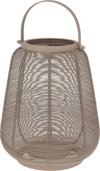 Felinar metalic cu maner, 16 x 19 cm