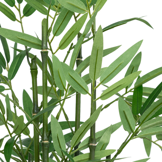 Bambus artificial cu ghiveci natural Ly înălțime 46 cm