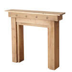 Consola pentru semineu Ferdinand, lemn, 95 x 110 cm