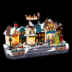 Figurina de Crăciun, sat de Crăciun