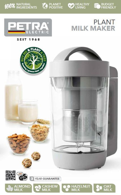 Aparat pentru lapte vegetal PETRA, 1,6 l
