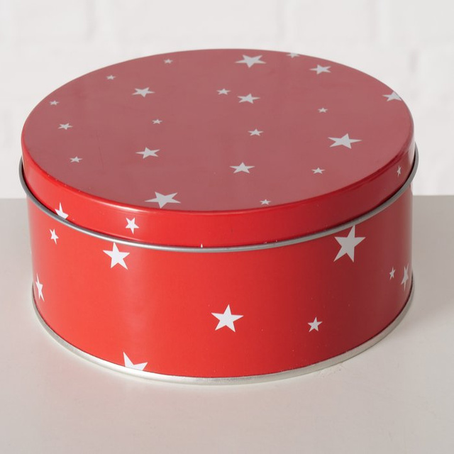 Set de trei cutii de depozitare STERNY, Ø 13,5-20 cm