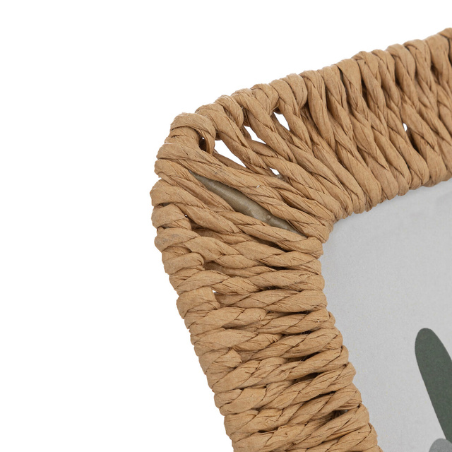 Rama foto verticală JILY, împletita, 20 x 15 cm