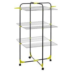 Uscator pentru rufe, 3 niveluri, cu roti