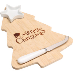 Tăviță pentru servirea brânzeturilor FIABEL, formă de brad, 3 elemente