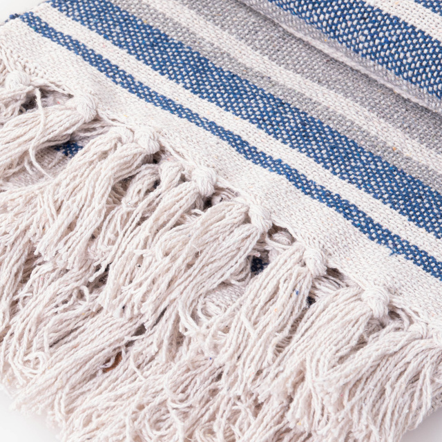 Prosop de plaja cu franjuri, 130 x 180 cm