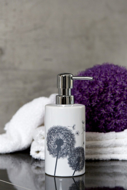 Dispenser sapun lichid ASTERA, Alb, 360 ml, Wenko