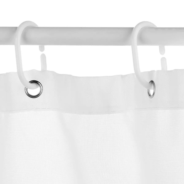 Perdeau de dus din poliester, 180 x 200 cm