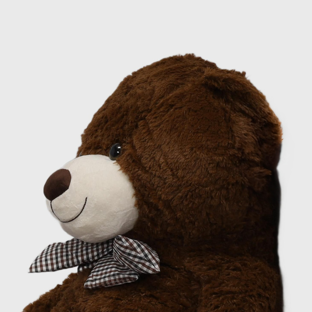 Urs mare cu fundiță TETI, 120 cm