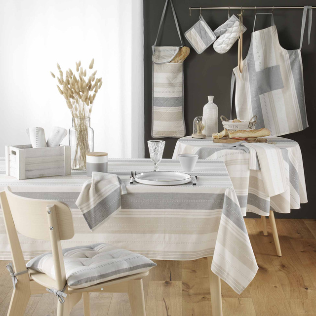 Sort de bucatarie ANDRIA, 60 x 84 cm, bumbac reciclat