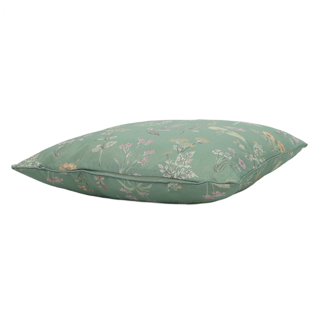 Perna decorativa cu model floral, 45 x 45 cm