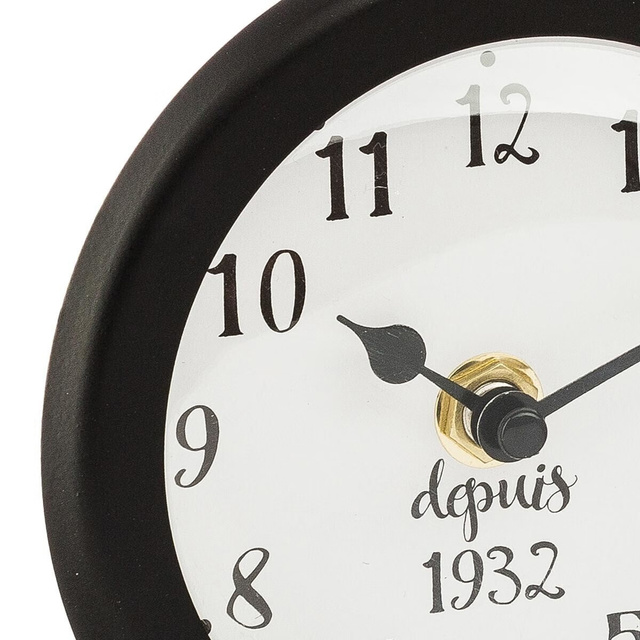 Ceas de masa din metal, motiv bicicleta, 29 cm