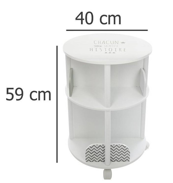 Bibliotecă rotundă pentru copii