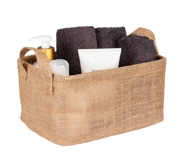 Cos depozitare JUNA cu manere, 100% iuta, WENKO