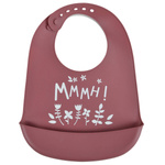 Bavetica din silicon cu buzunar