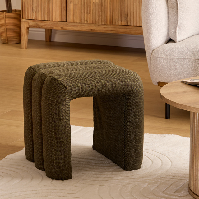 Taburet tapitat SISCO, 43 x 42 x 44 cm