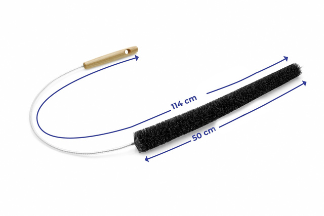 Perie pentru curatat calorifere, din par de capra