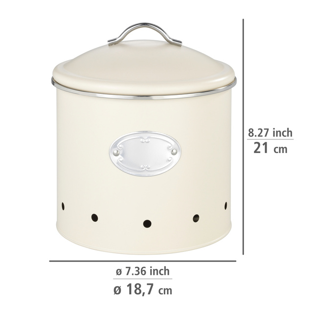 Recipient pentru depozitarea produselor vrac, Nero, WENKO