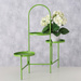 Suport de flori metalic cu 3 niveluri MARETA, inaltime 71 cm